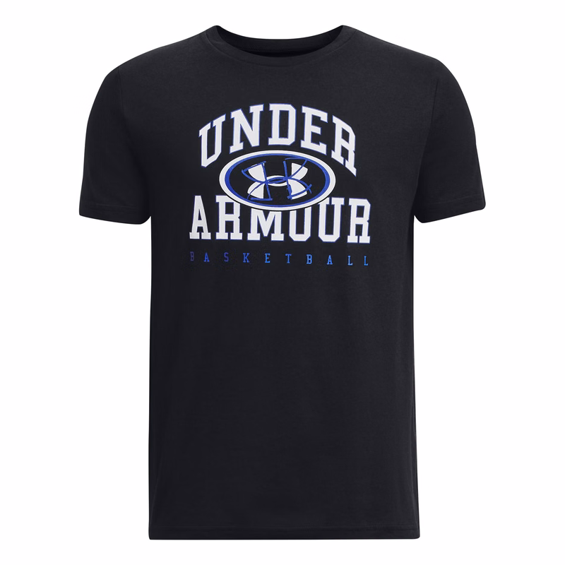 Boys' UA Basketball Lock Up Short Sleeve 