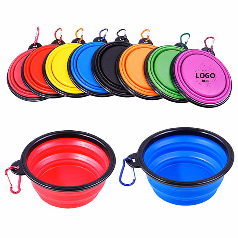 Silicone Collapsible Dog Pet Bowl