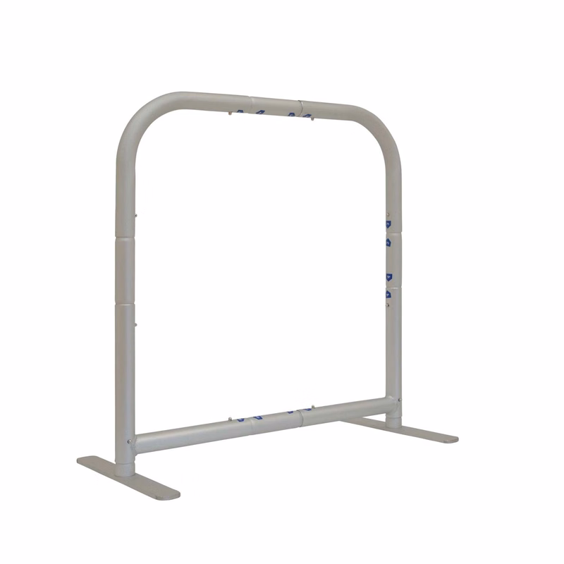 2'W x 2'H  EuroFit™ Tabletop Straight Wall Hardware