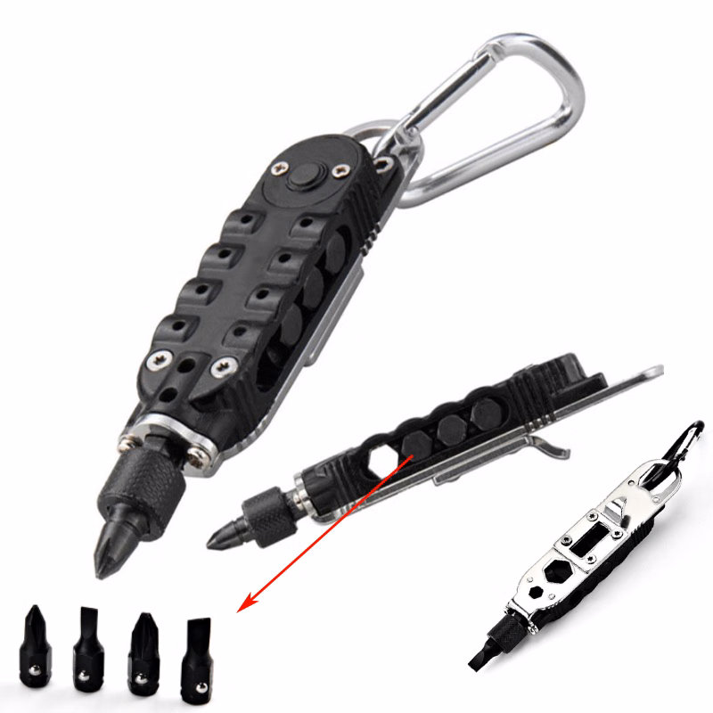 Personality Screwdriver Kit w/ Carabiner