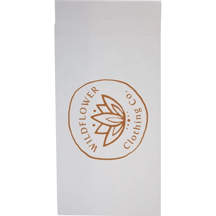 One Color White Eco-Shipper Expandable Paper Mailer (10.5" W x 19" H x 3.75" D) 1