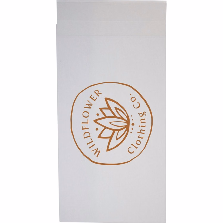 One Color White Eco-Shipper Expandable Paper Mailer (10.5" W x 19" H x 3.75" D)