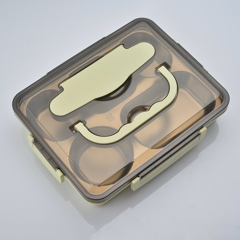 Stainless Steel Lunch Box with Cutlery