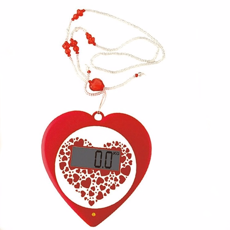 Heart Shape Digital Bathroom Scale