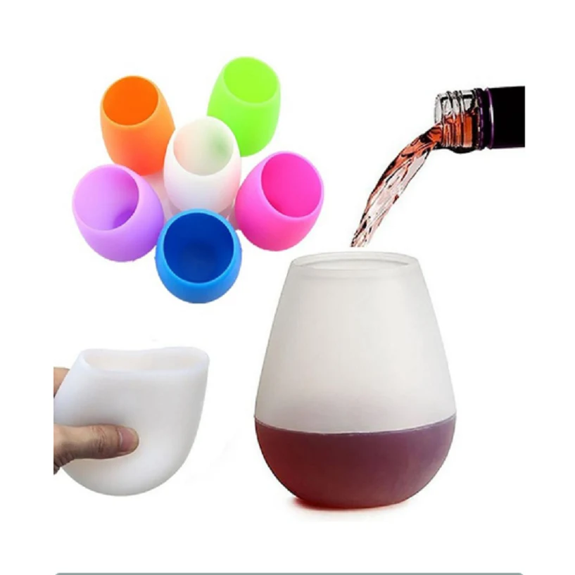 Stemless Silicone Wine Cup 1