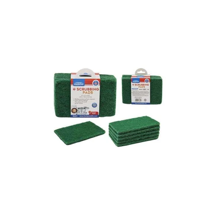 Scrubbing Pads 5 pc - Green 1