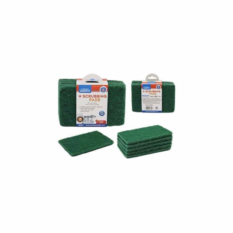 Scrubbing Pads 5 pc - Green