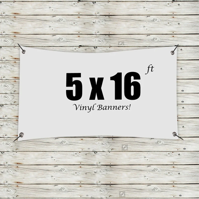 Custom 5' x 16' Vinyl Banners 1