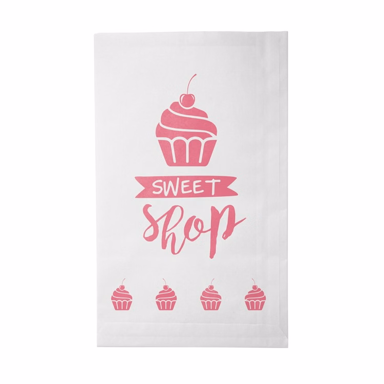 One Color 2-Sided Paper Merchant Bag (8.5" x 13")