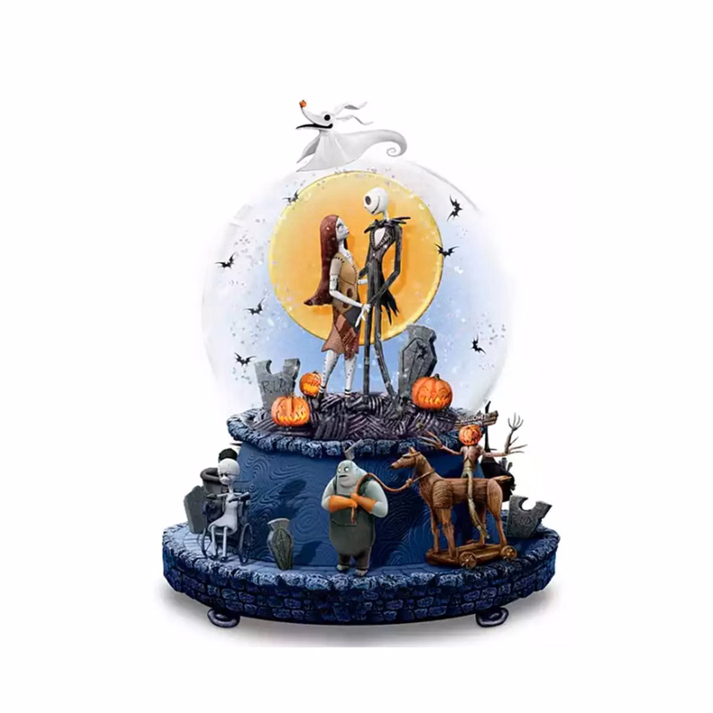 Custom Halloween Snow Globe