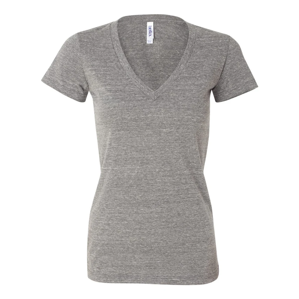 Women's Triblend Deep V-Neck Tee - 8435 1