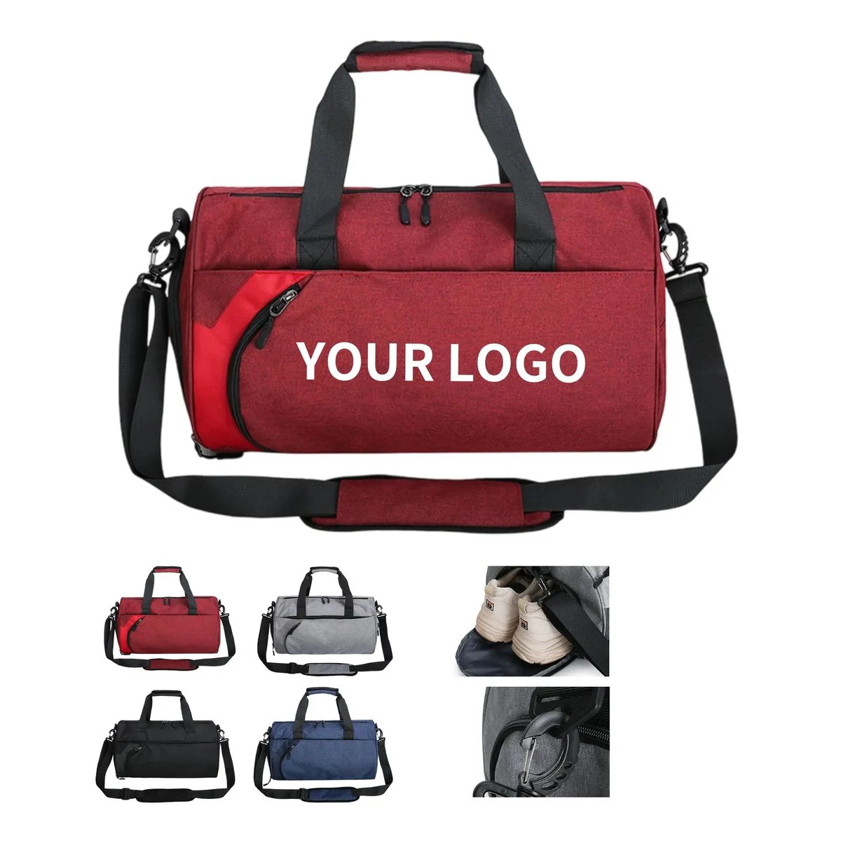 Water Resistant Sport Duffle Bag with Large Capacity 1