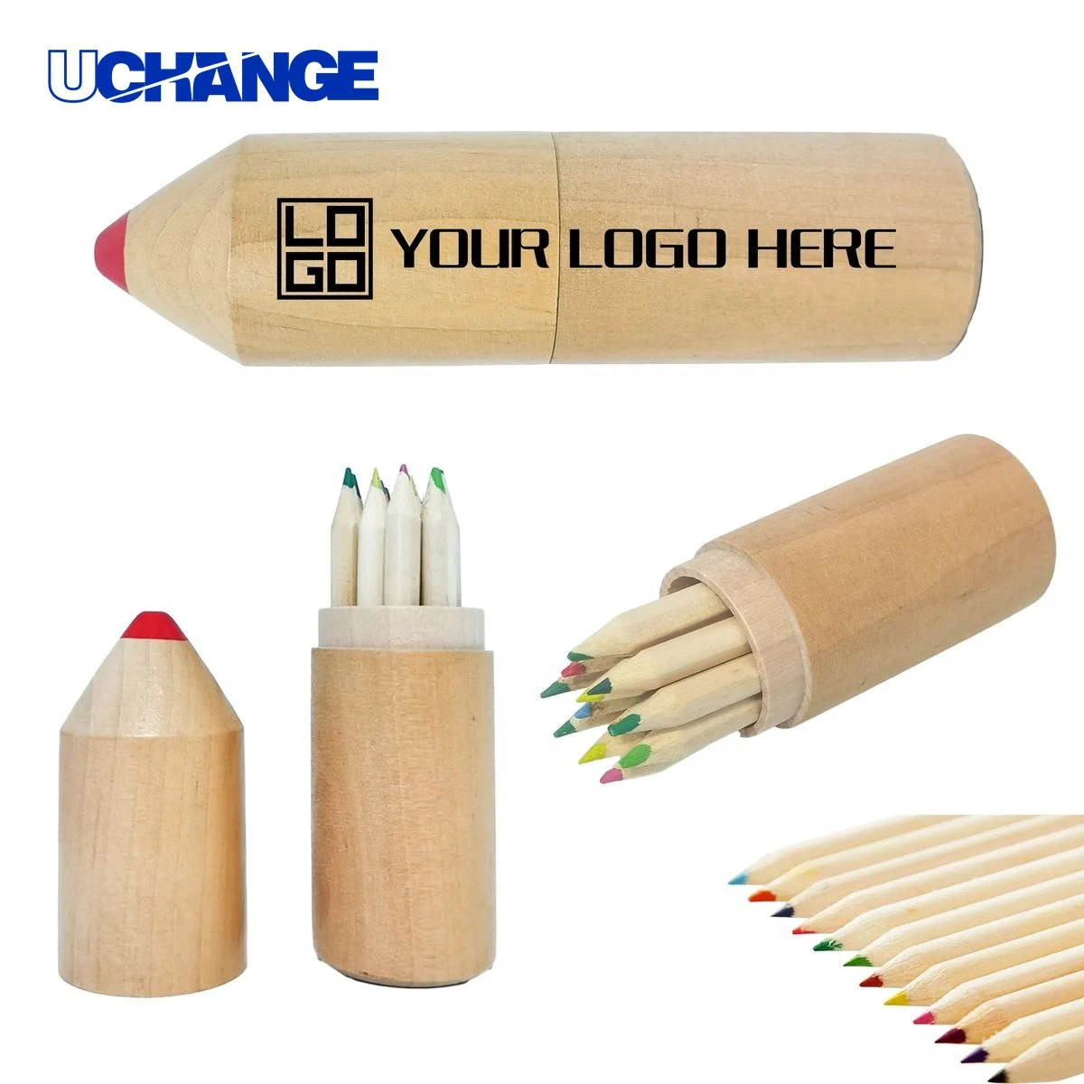 Wooden Colored Pencil Set 1