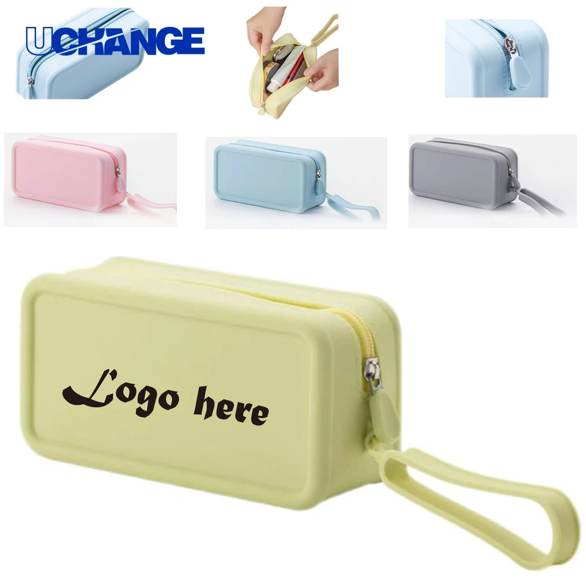 Travel Leakproof Silicone Zip Bags Organizer 1