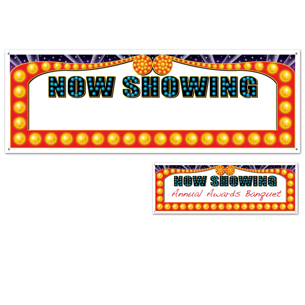 Now Showing "Blank" Sign Banner 1
