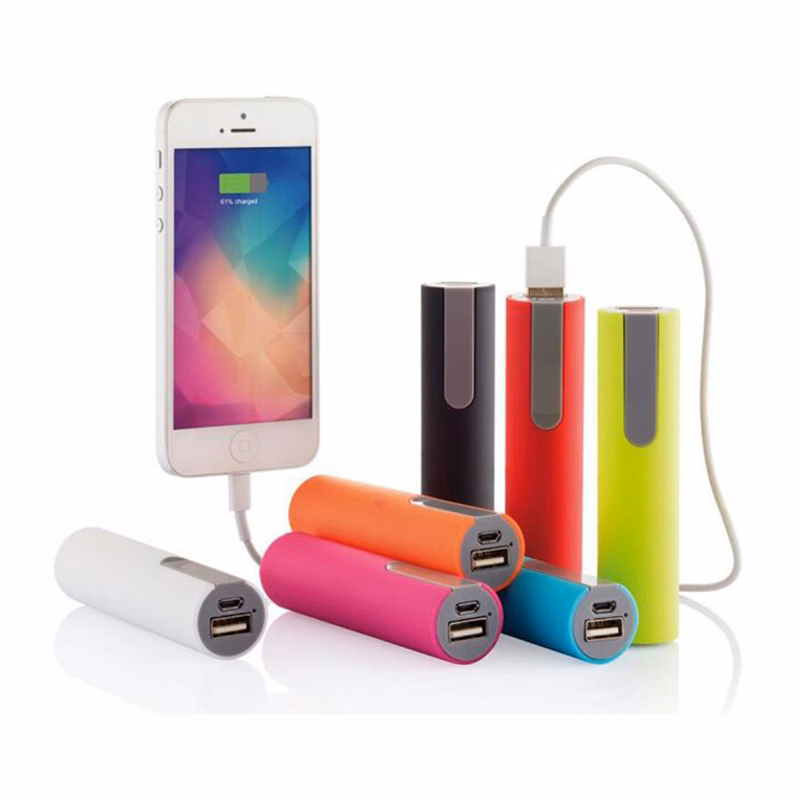 Small 5000mAh Power Bank With LED Light