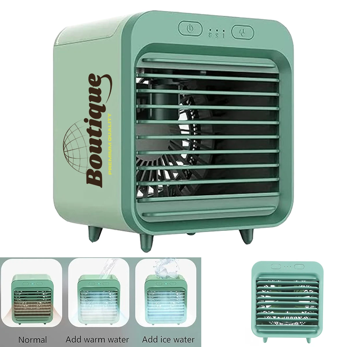 Portable Desktop Cooling Fan with Water Mist Function 1