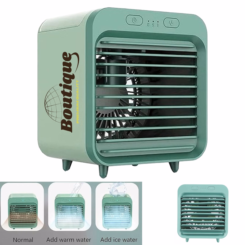Portable Desktop Cooling Fan with Water Mist Function