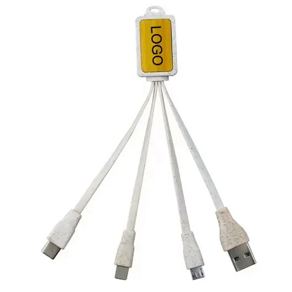 Eco Bamboo Charging Cable 1