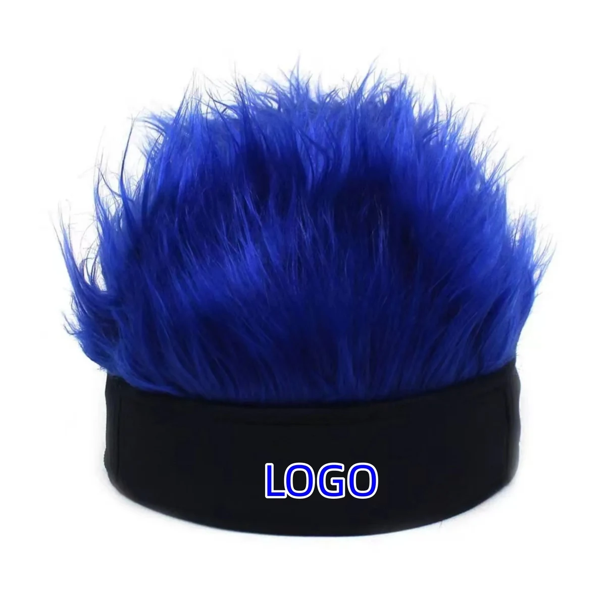Cheering Sport Crazy Fans Wig With Headband 1