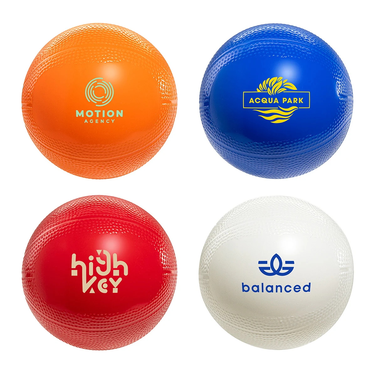 Basketball 4" Vinyl Sports Ball 1