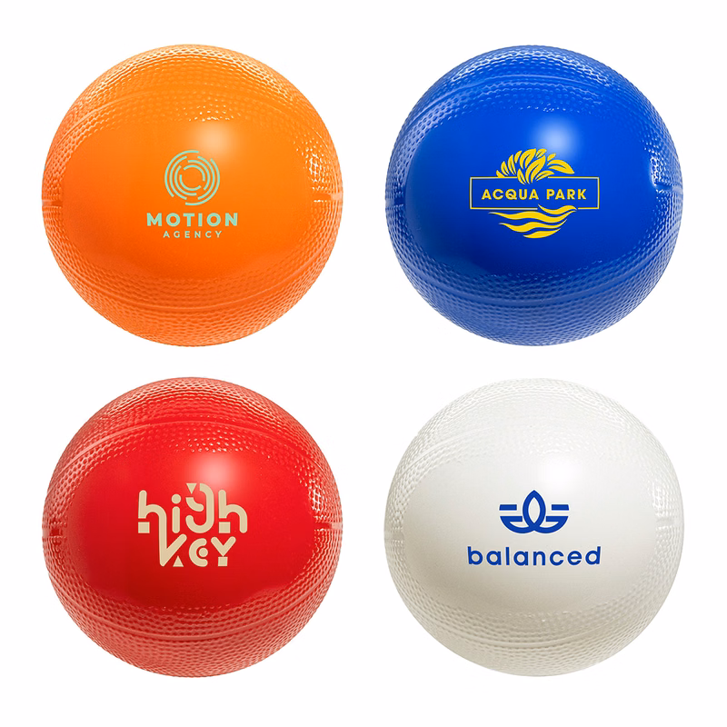Basketball 4" Vinyl Sports Ball