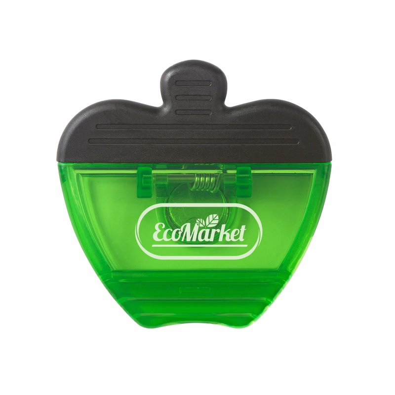 Recycled PS Apple Shape Magnetic Memo Clip