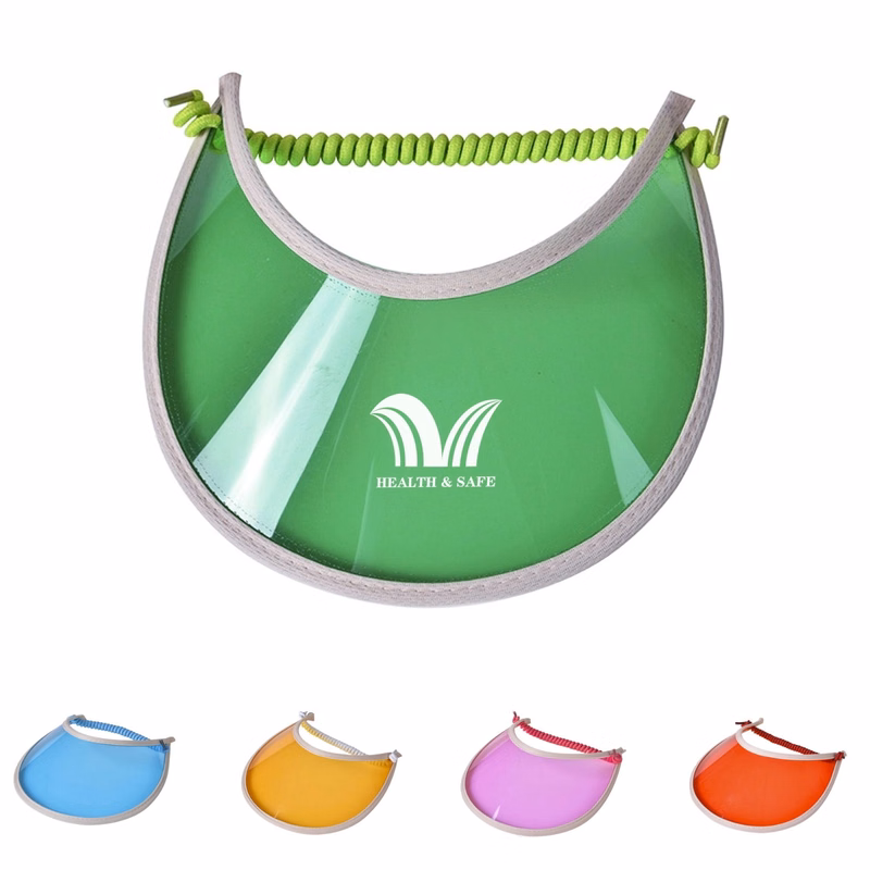 Adult Pvc Sun Visor Hat
