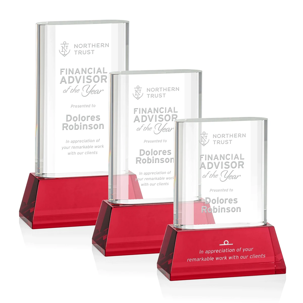 Merit Award on Base - Red 1