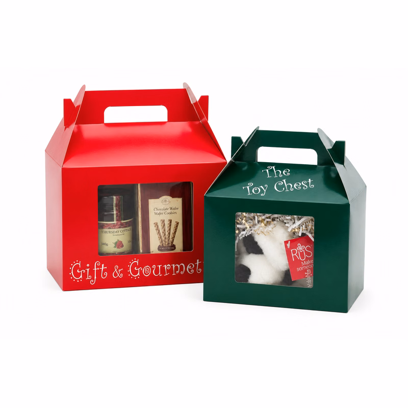 Colored Gable Boxes w/ Window