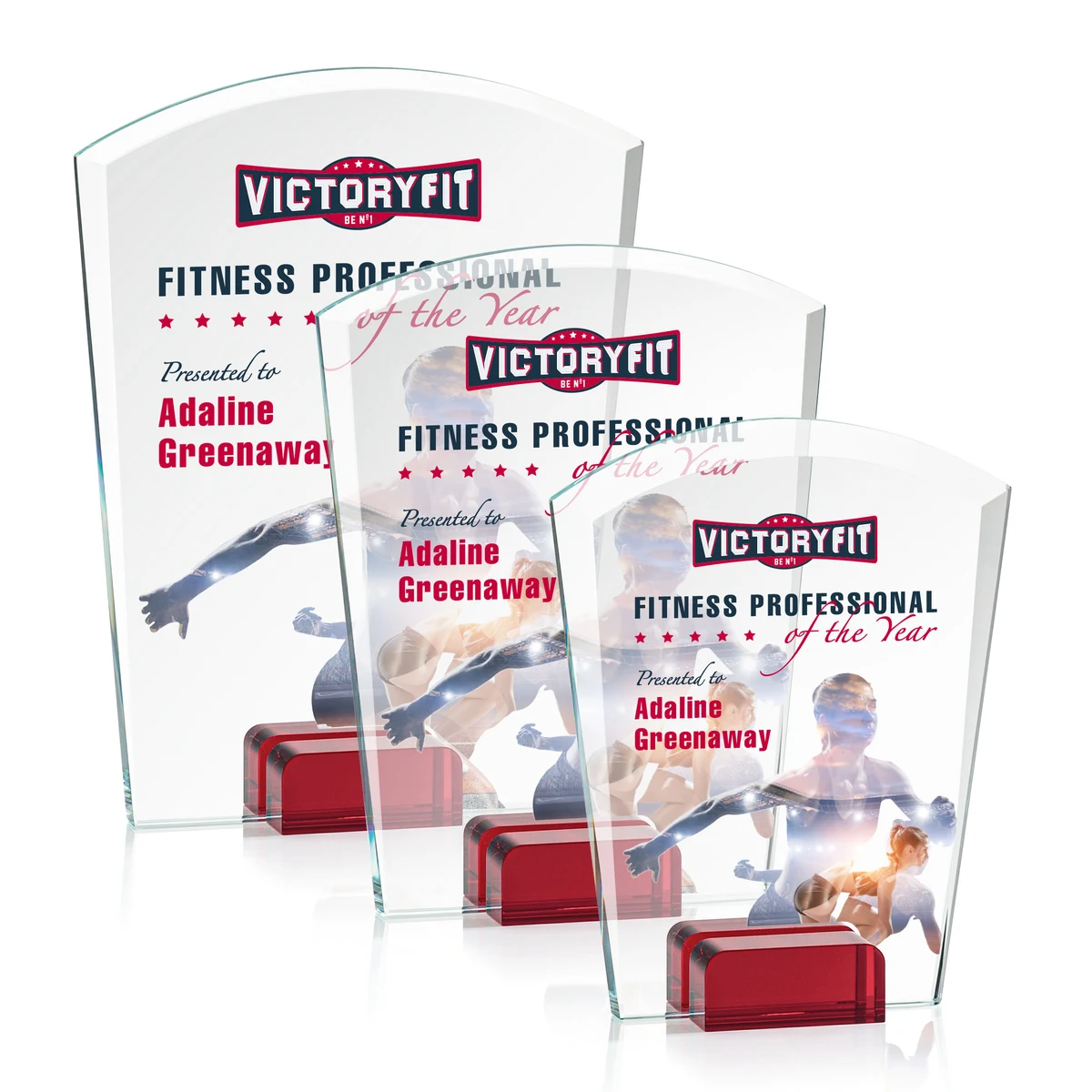 Lola VividPrint™ Award - Red 1