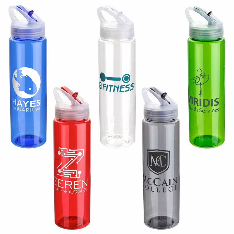 Velo 32 oz PET Bottle with Flip-Up Lid