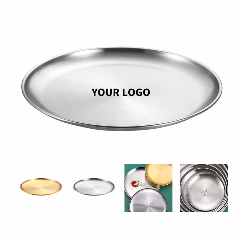 Type 304 Stainless Steel Serving Tray 7.9" Length X 0.6" Height