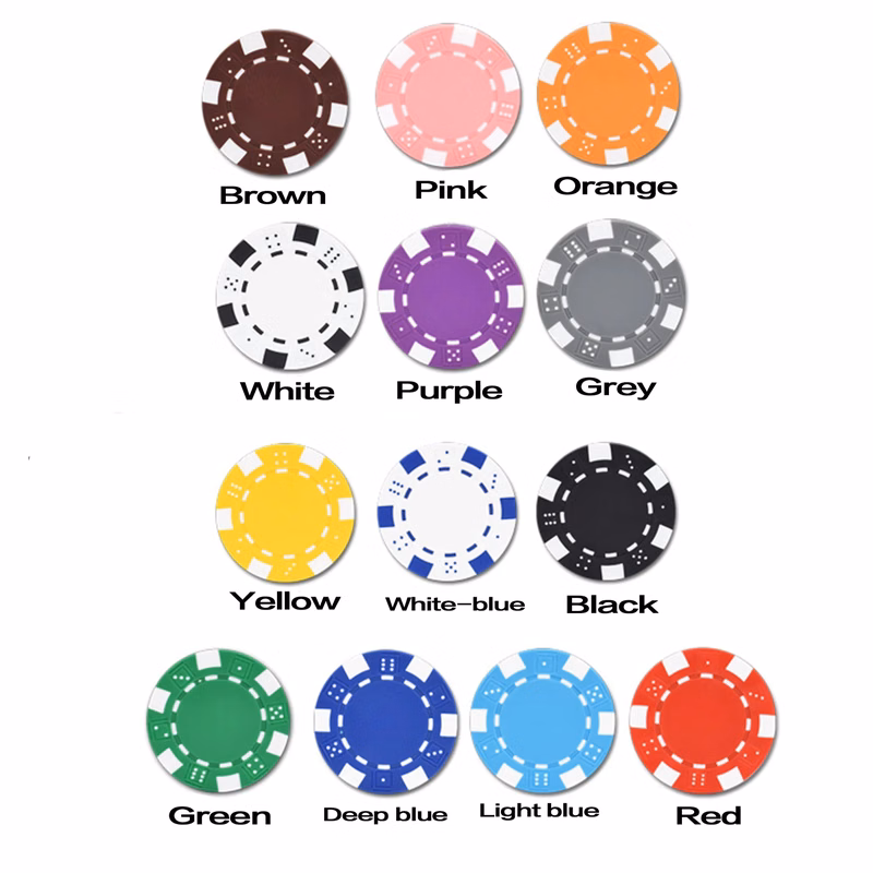 11.5g Double Sided Professional Plastic Poker Chip