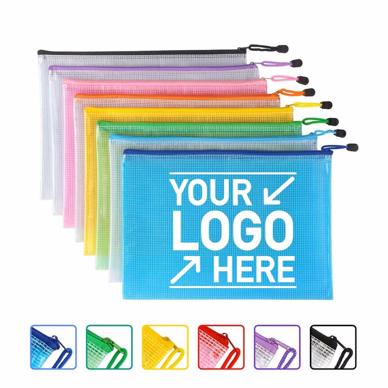 A4 Mesh Zipper Pouch