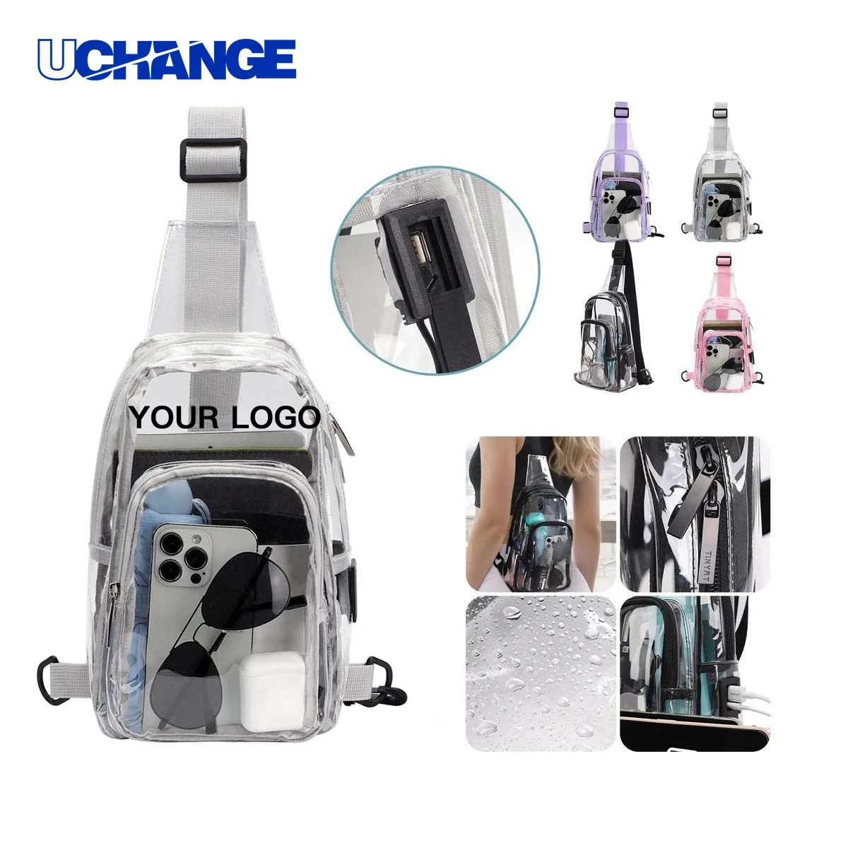 Waterproof Crossbody Bag Organizer for Travel 1