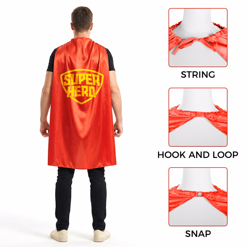 Adult Satin Superhero Cape