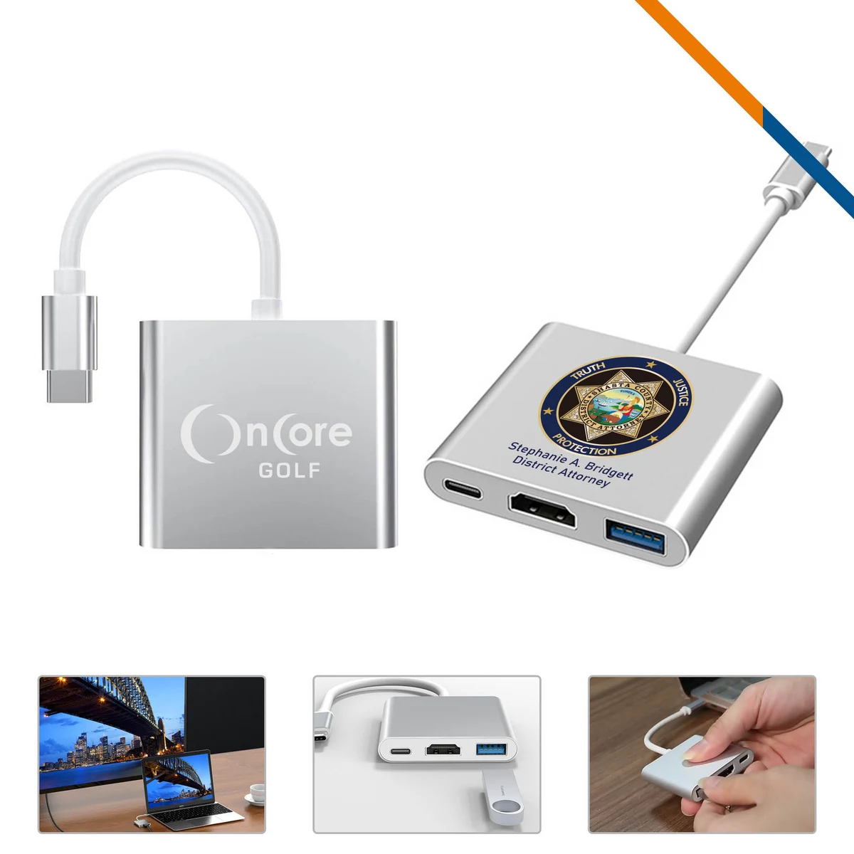 Derto 3in1 USB Hub 1