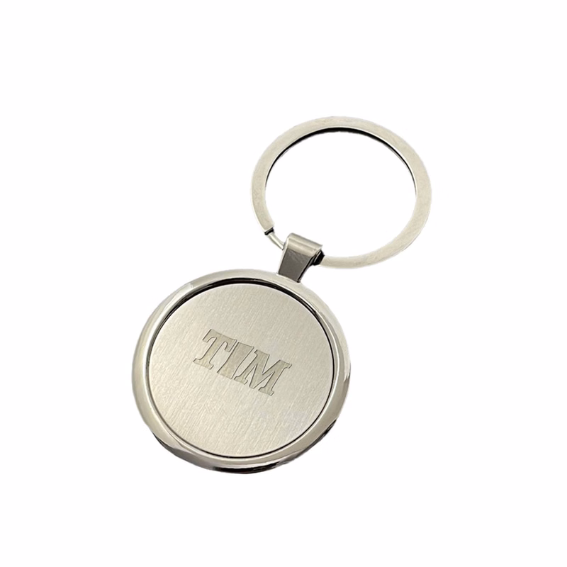 Custom Satin Metal Key Chain w/ box