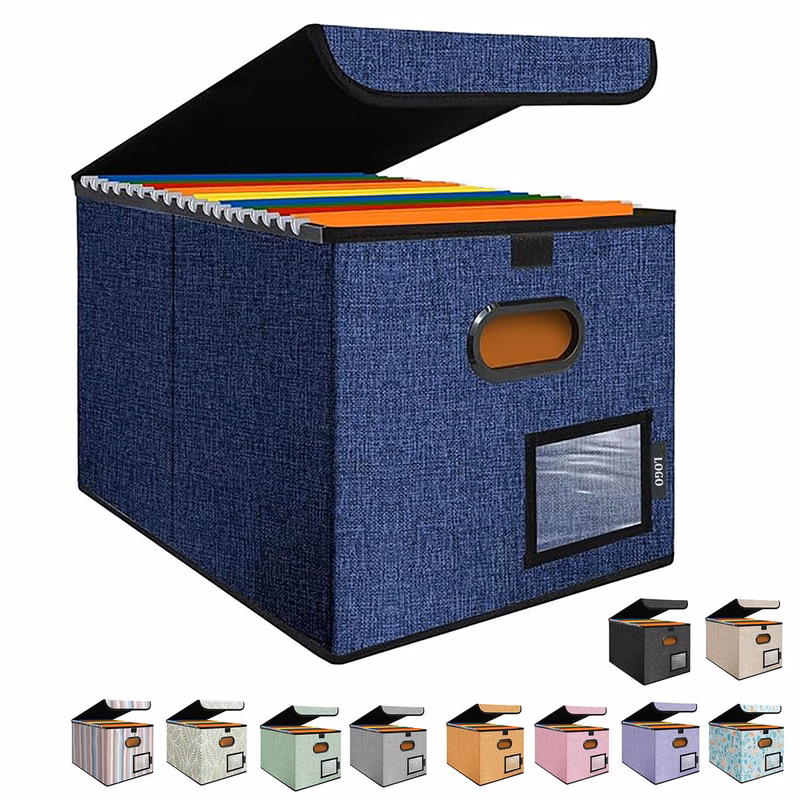 Collapsible Plastic File Organizer