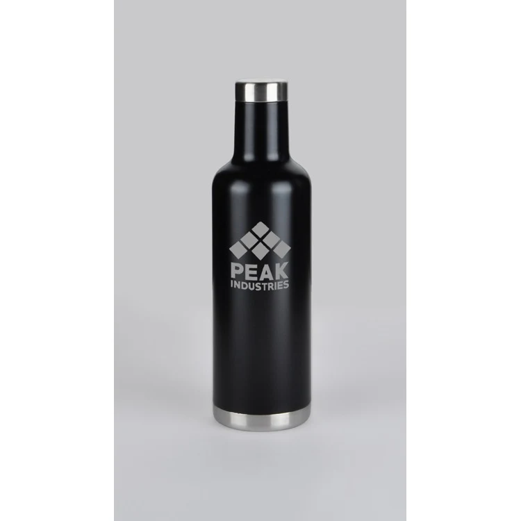 Endura 750ml red wine bottle, custom water bottle with logo imprint 1