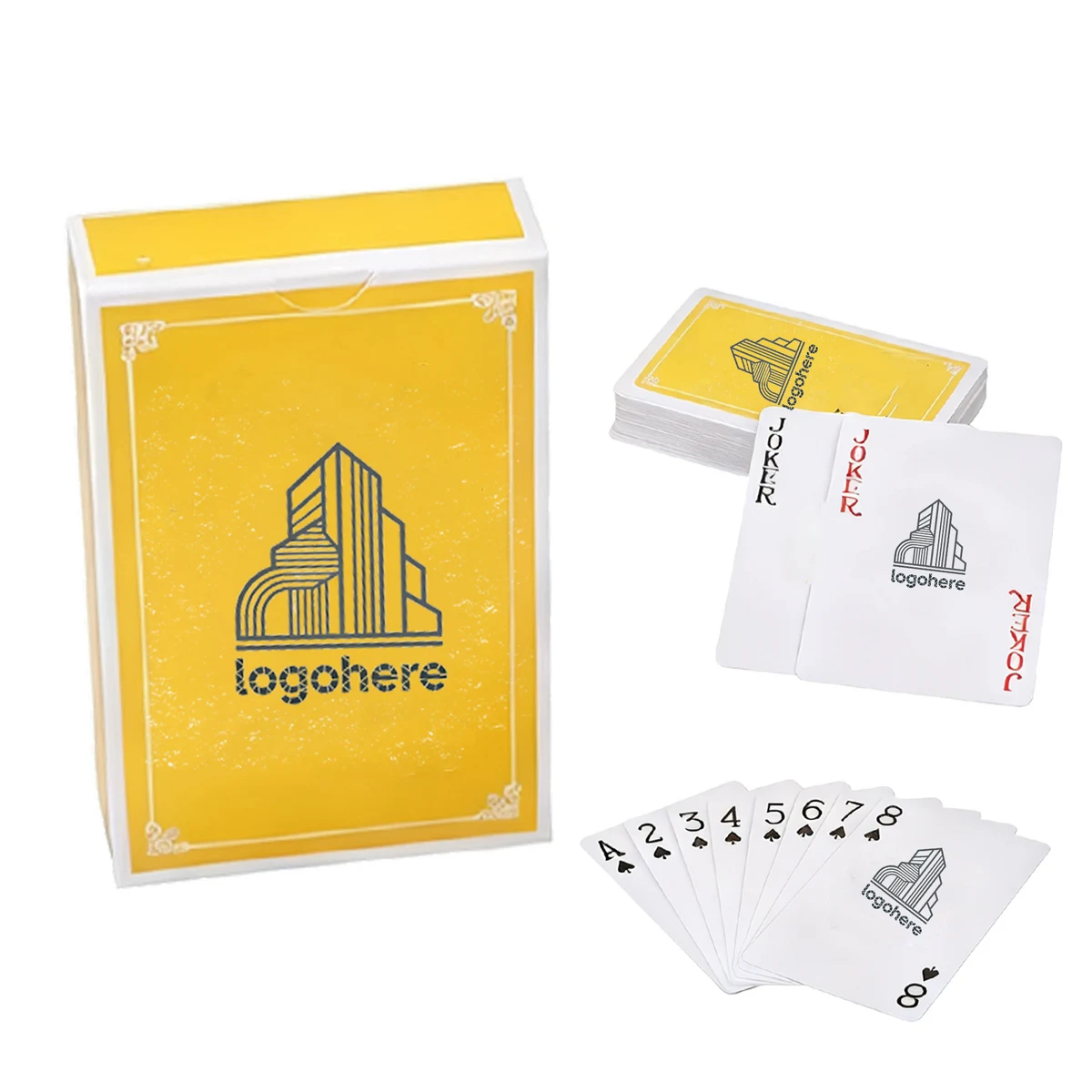 MOQ 100 Premium Professional Blue Core Playing Cards 1