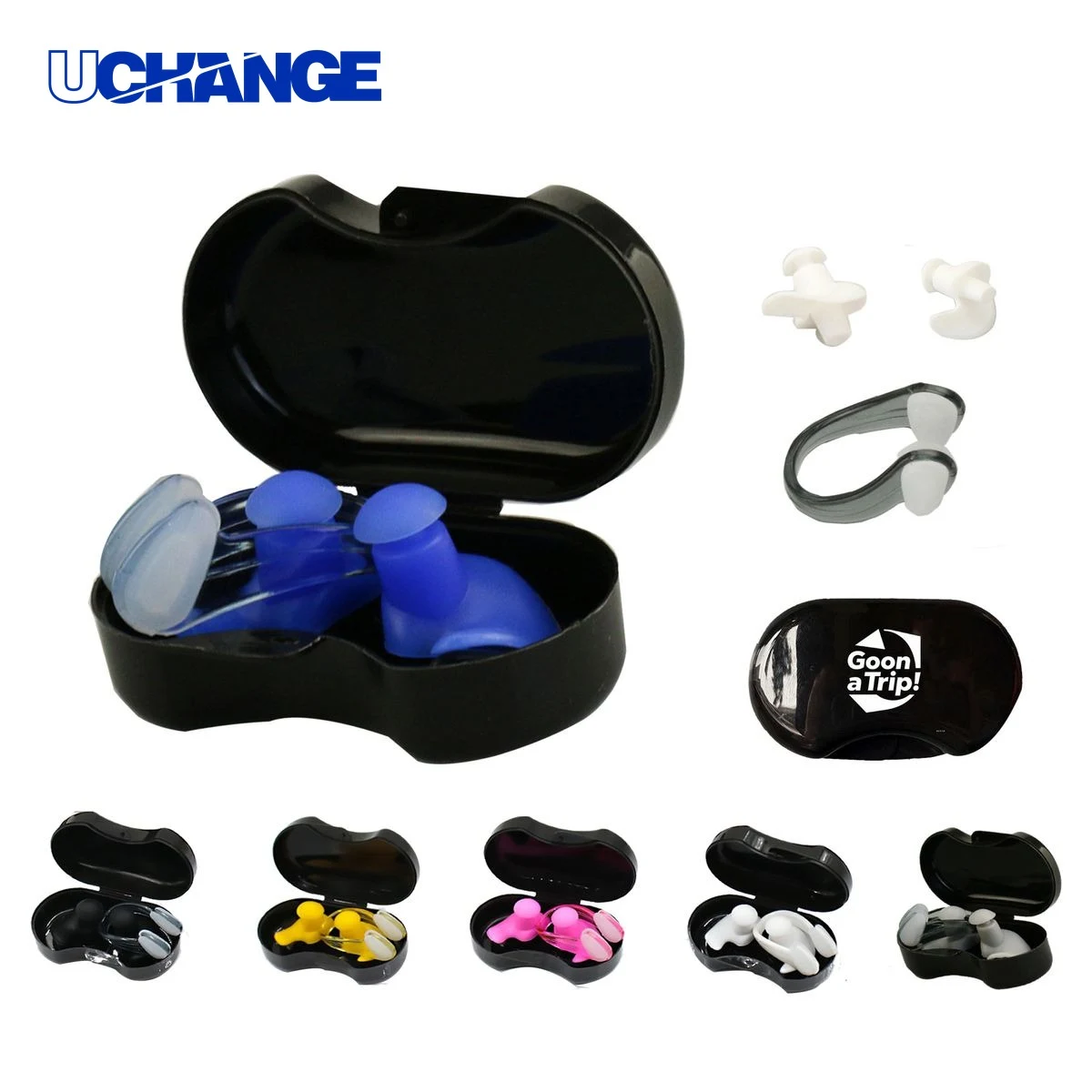 Silicone Earplugs With Nose Clip Suit 1