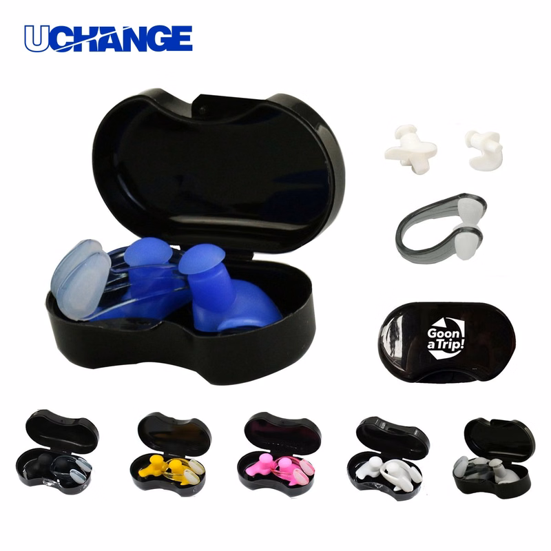 Silicone Earplugs With Nose Clip Suit