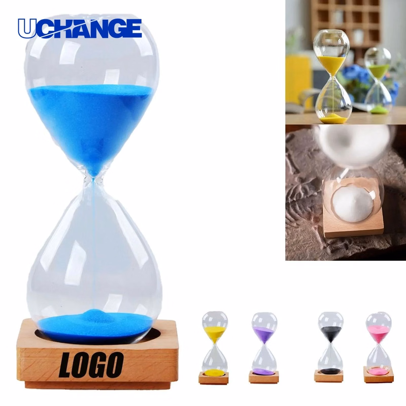 Decorative Hourglass Timer 5-Minute Desk Accessory