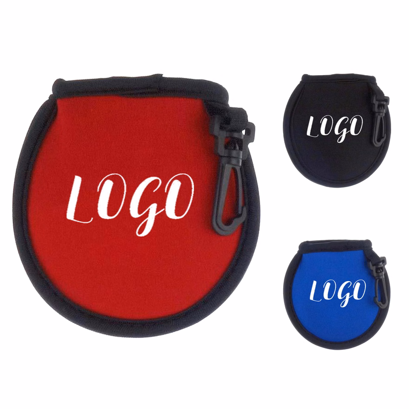 Golf Ball Cleaning Pouch With Clip