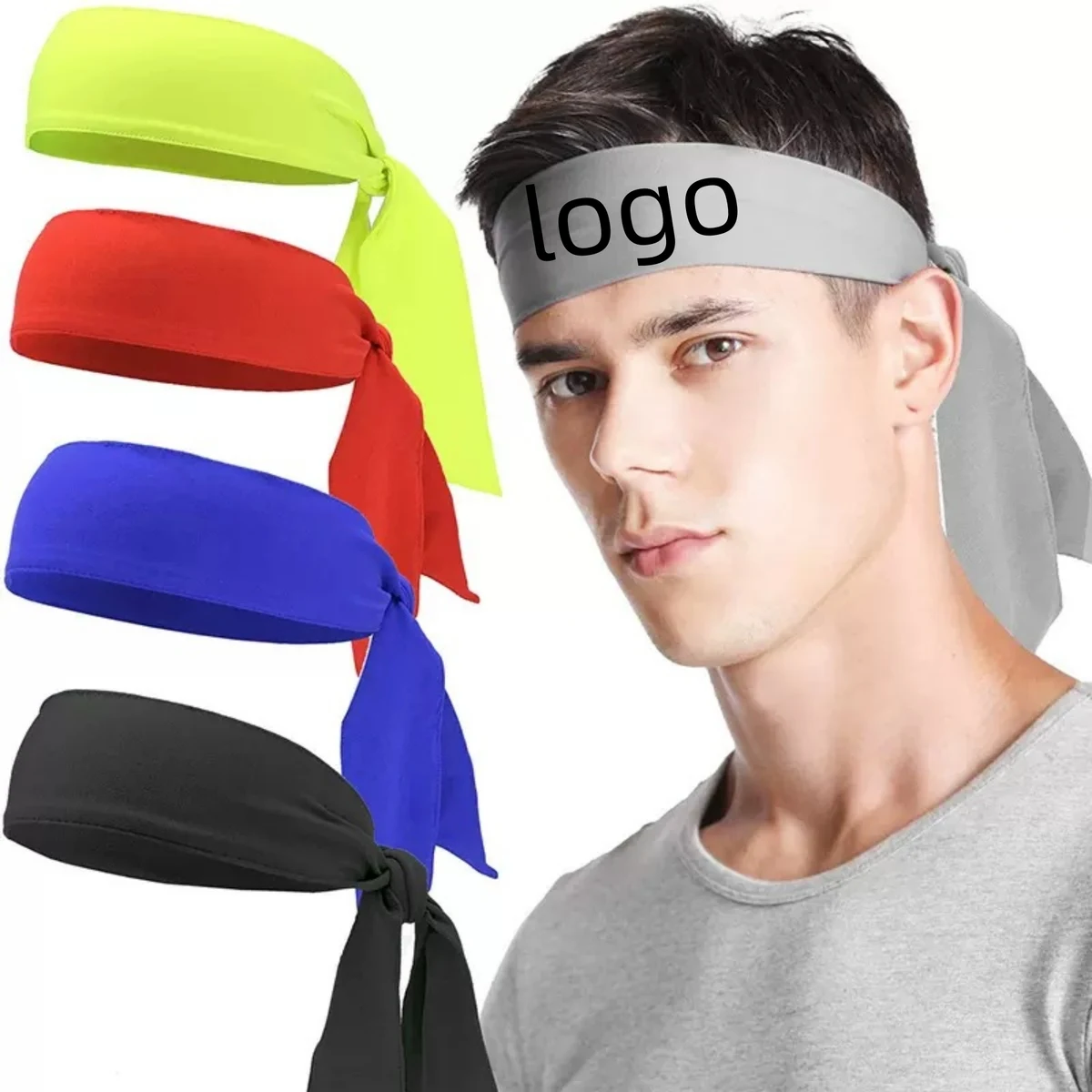 Sports Headband Tie Headband 1
