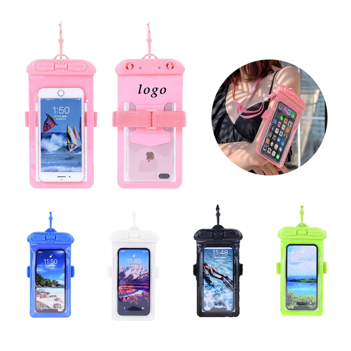 Arm Strap Phone Waterproof Bag 1