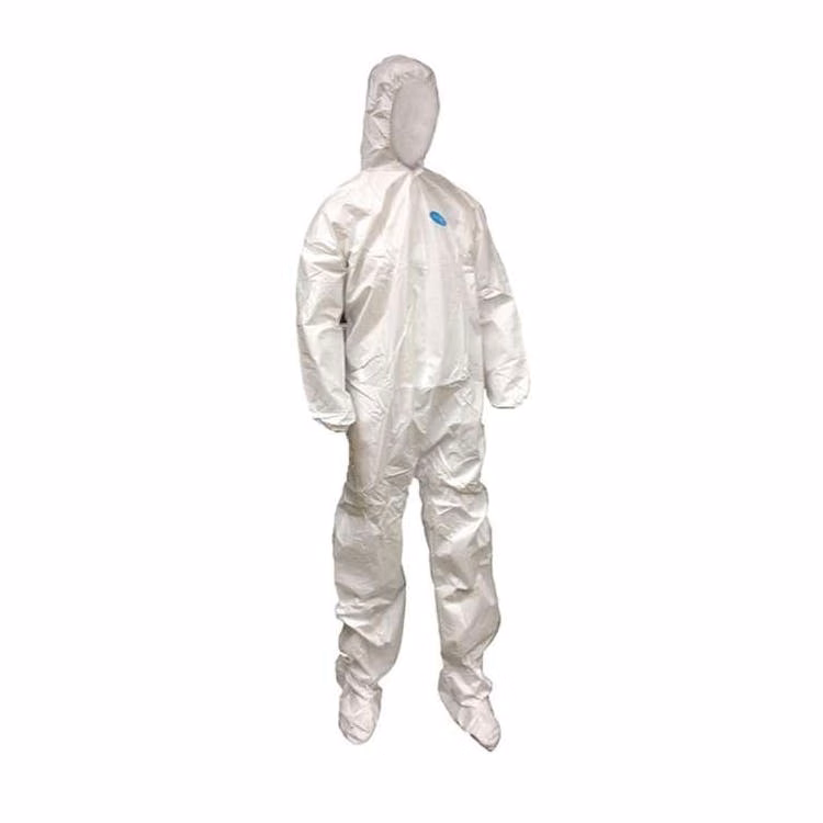 Disposable Coverall with Hood and Boot Coverage SMS Material - XL