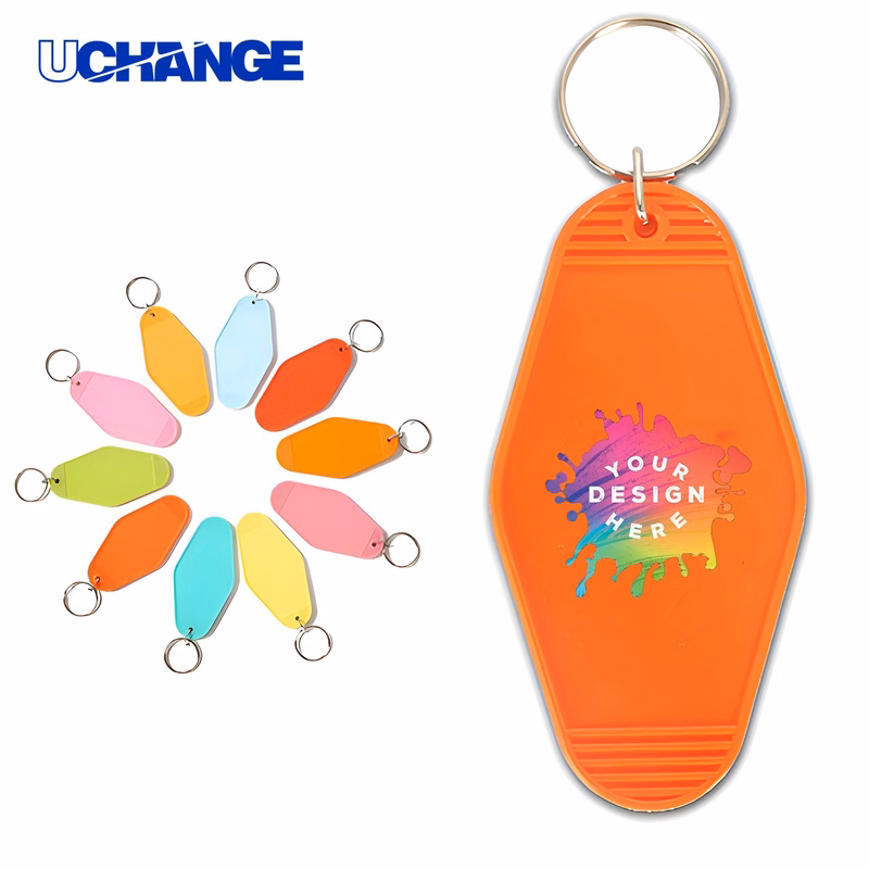 Retro Hotel Keychain